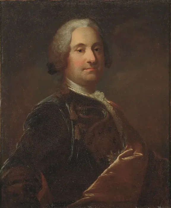 Framed Print : Carl Harleman, 1700-1753, c18th century. Creator: Olof Arenius Framed Print : Carl Harleman, 1700-1753, c18th century. Creator: Olof Arenius