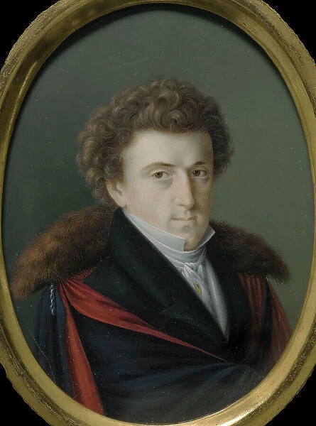 Carl Jonas Ludvig (Love) Almquist (1793-1866). Creator: Stelzner, Carl Ferdinand (1805-1894)