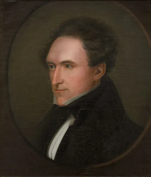 Framed Print : Carl Jonas Ludvig Love Almquist (1793-1866), writer, mid-late 19th century. Creator: Johan Gustaf Köhler