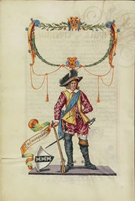 Framed Print : Carl Magnus Derrer, about 1626-1711. Creator: Unknown Framed Print : Carl Magnus Derrer, about 1626-1711. Creator: Unknown
