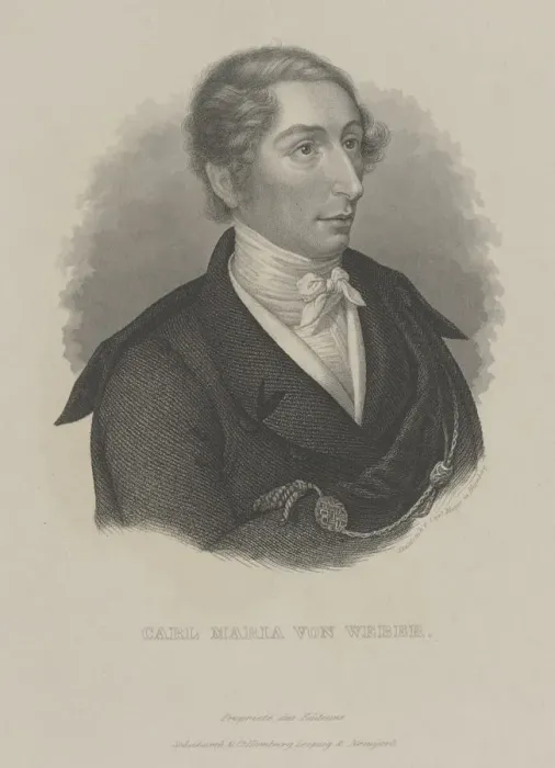 Framed Print : Carl Maria von Weber (1786-1826), c. 1840. Creator: Mayer, Carl (1798-1868) Framed Print : Carl Maria von Weber (1786-1826), c. 1840. Creator: Mayer, Carl (1798-1868)