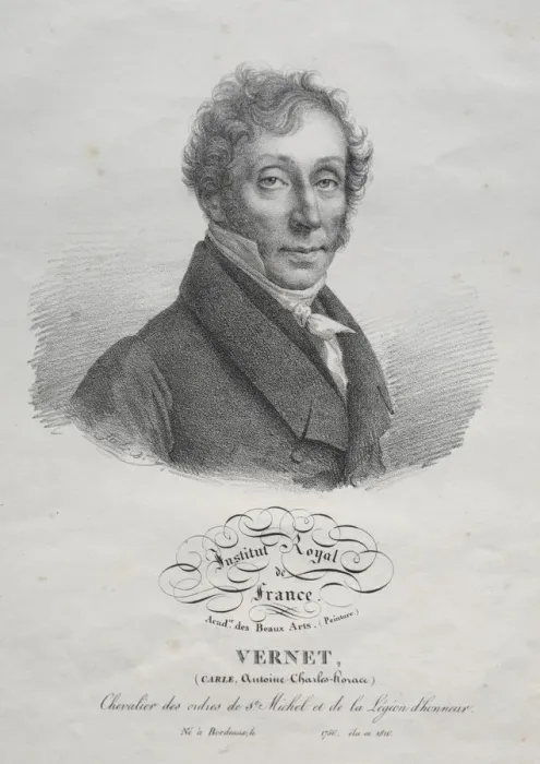 Framed Print : Carl Vernet, c. 1825. Creator: Julien Leopold Boilly (French, 1796-1874) Framed Print : Carl Vernet, c. 1825. Creator: Julien Leopold Boilly (French, 1796-1874)