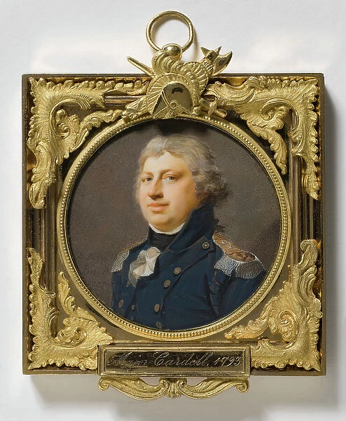Carl von Cardell, 1764-1821, Lieutenant general, 1793. Creator: Giovanni Domenico Bossi