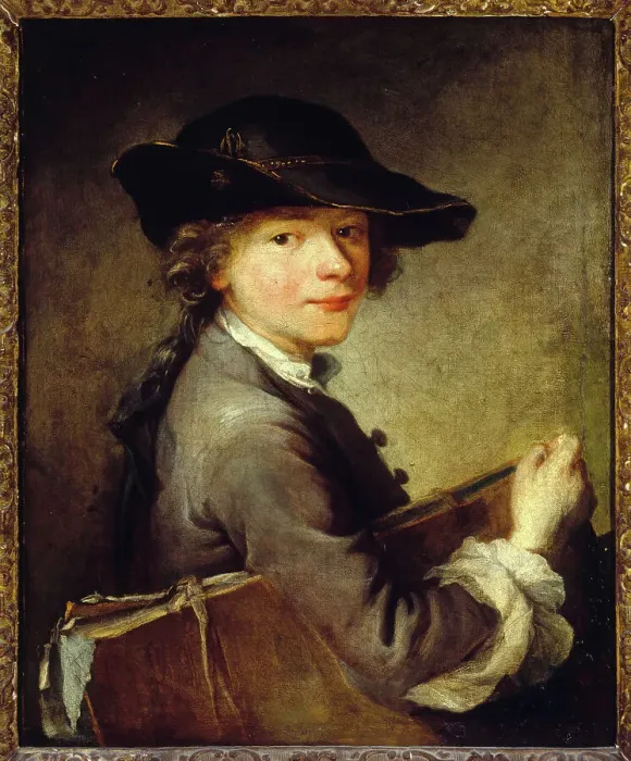 Framed Print : Carle Vernet (1758-1836), c.1769. Creator: Nicolas Bernard Lepicie Framed Print : Carle Vernet (1758-1836), c.1769. Creator: Nicolas Bernard Lepicie