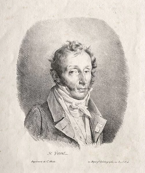 Carle Vernet, 1817. Creator: Horace Vernet (French, 1789-1863)