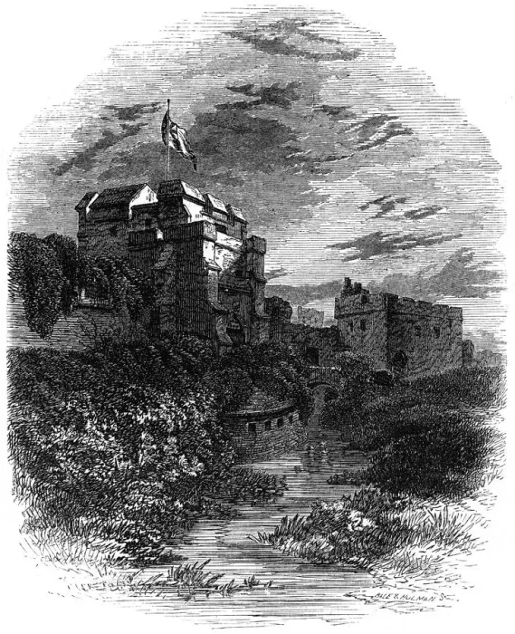 Framed Print : Carlisle Castle, Carlisle, Cumbria, 19th century. Artist: Bale & Hulman Framed Print : Carlisle Castle, Carlisle, Cumbria, 19th century. Artist: Bale & Hulman