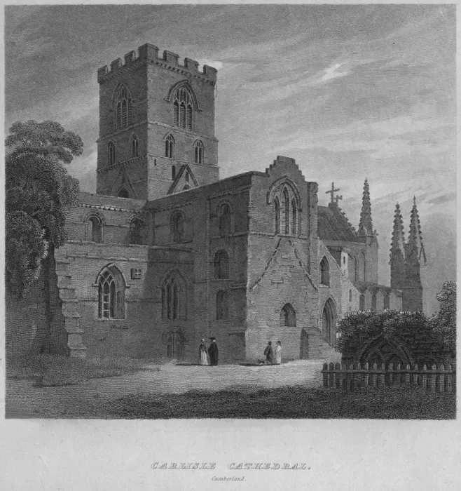 Framed Print : Carlisle Cathedral, Cumberland. 1814. Artist: John Greig Framed Print : Carlisle Cathedral, Cumberland. 1814. Artist: John Greig