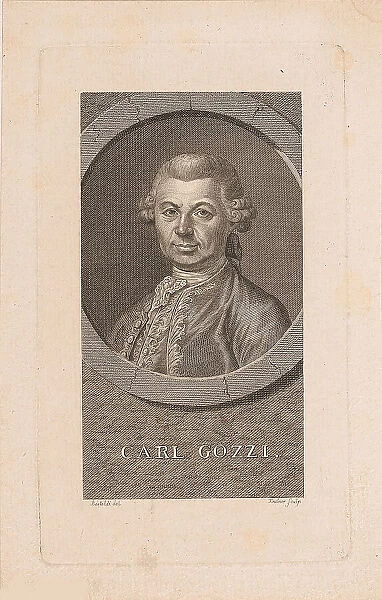 Carlo Gozzi (1720-1806). Creator: Endner, Gustav Georg (1754-1824)