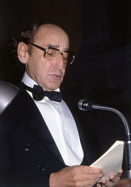 Carlos Bousono (Boal, 1923 -), Spanish poet during his speech of entrance at