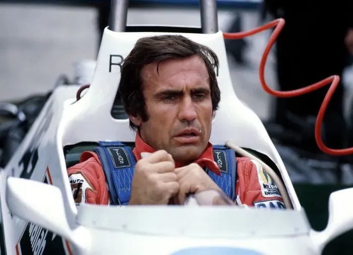 Framed Print : Carlos Reutemann, 1980 Framed Print : Carlos Reutemann, 1980