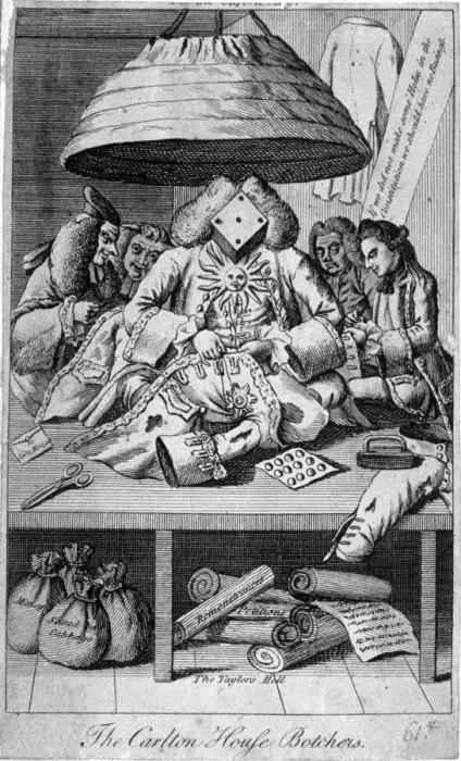 Framed Print : The Carlton House botchers, 1770 Framed Print : The Carlton House botchers, 1770