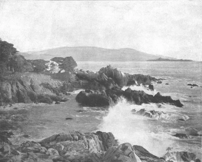 Framed Print : Carmel Bay, California, USA, c1900. Creator: Unknown Framed Print : Carmel Bay, California, USA, c1900. Creator: Unknown