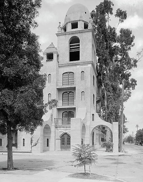 Carmel tower, Glenwood Mission Inn, Riverside, Calif. between 1900 and 1920. Creator: Unknown