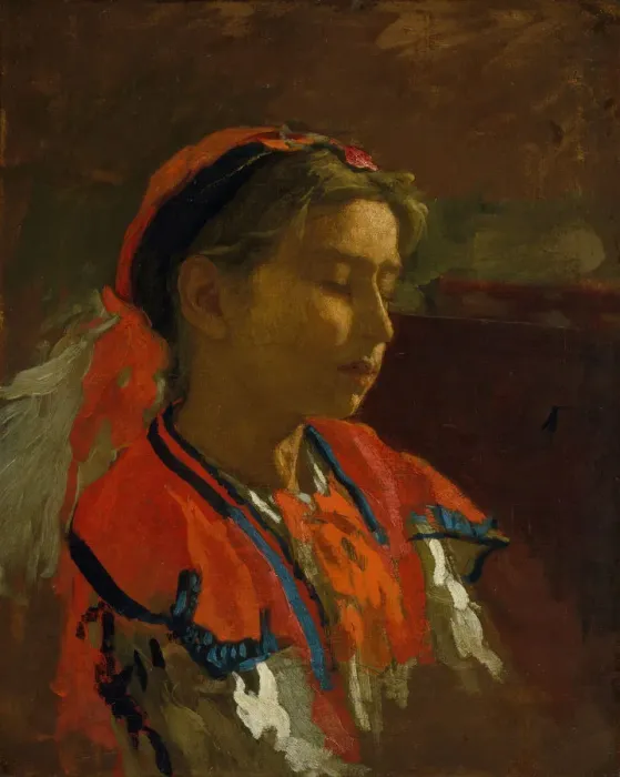 Framed Print : Carmelita Requena, 1869. Creator: Thomas Eakins Framed Print : Carmelita Requena, 1869. Creator: Thomas Eakins