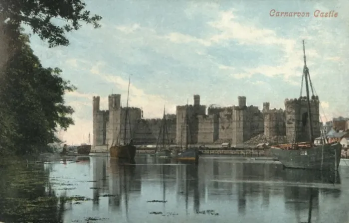 Framed Print : Carnarvon Castle, 1904. Creator: Unknown Framed Print : Carnarvon Castle, 1904. Creator: Unknown