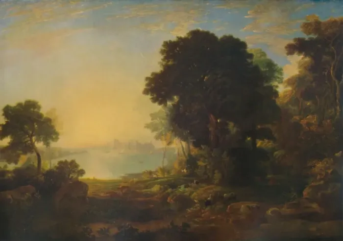Framed Print : Carnarvon Castle, c1815-1819, (1935). Artist: Anthony Vandyke Copley Fielding Framed Print : Carnarvon Castle, c1815-1819, (1935). Artist: Anthony Vandyke Copley Fielding