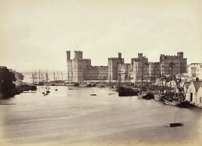 Framed Print : Carnarvon Castle & Mouth Of River (578), Printed 1860 circa. Creator: Francis Bedford. Carnarvon Castle & Mouth Of River (578), Printed 1860 circa. Creator: Francis Bedford Framed Print : Carnarvon Castle & Mouth Of River (578), Printed 1860 circa. Creator: Francis Bedford. Carnarvon Castle & Mouth Of River (578), Printed 1860 circa. Creator: Francis Bedford