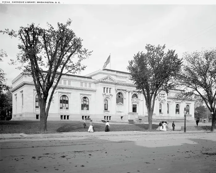Framed Print : Carnegie Library, Washington, D.C. c1906. Creator: Unknown Framed Print : Carnegie Library, Washington, D.C. c1906. Creator: Unknown