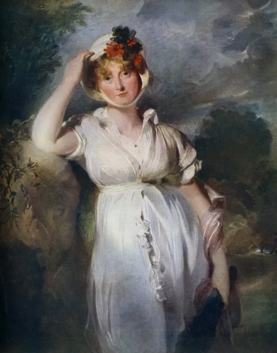 Framed Print : Caroline Amelia Elizabeth of Brunswick, c1788-1810, (1912). Artist: Thomas Lawrence Framed Print : Caroline Amelia Elizabeth of Brunswick, c1788-1810, (1912). Artist: Thomas Lawrence