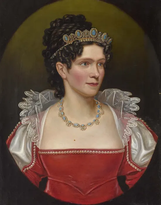 Framed Print : Caroline of Baden (1776-1841), Queen of Bavaria. Creator: Dürck, Friedrich (1809-1884) Framed Print : Caroline of Baden (1776-1841), Queen of Bavaria. Creator: Dürck, Friedrich (1809-1884)