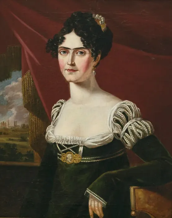 Framed Print : Caroline of Baden (1776-1841), Queen of Bavaria, c. 1815. Creator: Anonymous Framed Print : Caroline of Baden (1776-1841), Queen of Bavaria, c. 1815. Creator: Anonymous