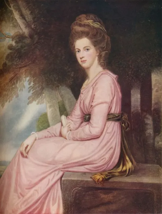 Framed Print : Caroline Countess Carisle, 18th century, (1913). Artist: Jules Simon Payrau Framed Print : Caroline Countess Carisle, 18th century, (1913). Artist: Jules Simon Payrau
