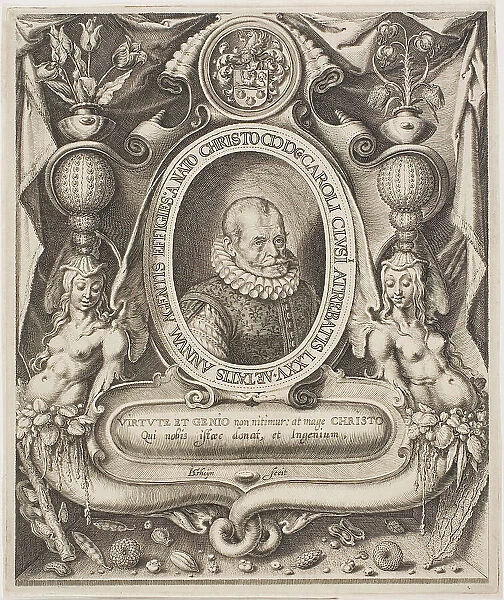 Carolus Clusius, 1601. Creator: Jacques de Gheyn II