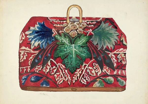 Carpet Bag, 1935  /  1942. Creator: Beulah Bradleigh