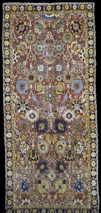 Framed Print : Carpet, Iran, 1601 / 25. Creator: Unknown Framed Print : Carpet, Iran, 1601 / 25. Creator: Unknown
