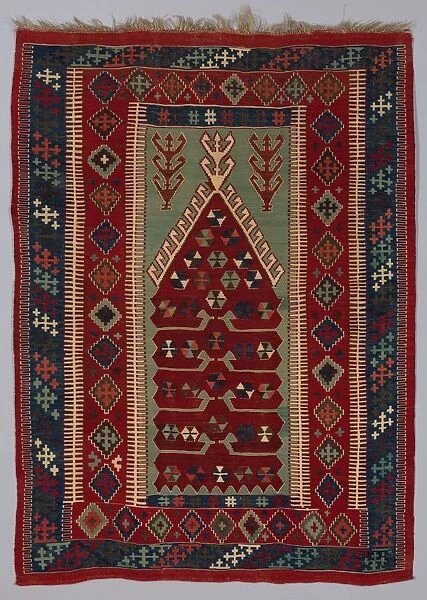 Carpet (Kilim), late 19th-early 20th century. Creator: Unknown