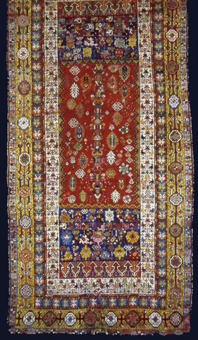 Framed Print : Carpet, Morocco, 1875-1900. Creator: Unknown