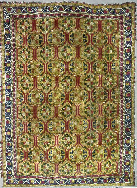 Carpet, Spain, 18th century. Creator: Unknown