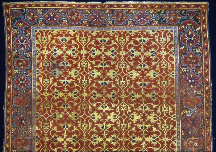 Framed Print : Carpet, Turkey, 1601 / 25. Creator: Unknown Framed Print : Carpet, Turkey, 1601 / 25. Creator: Unknown