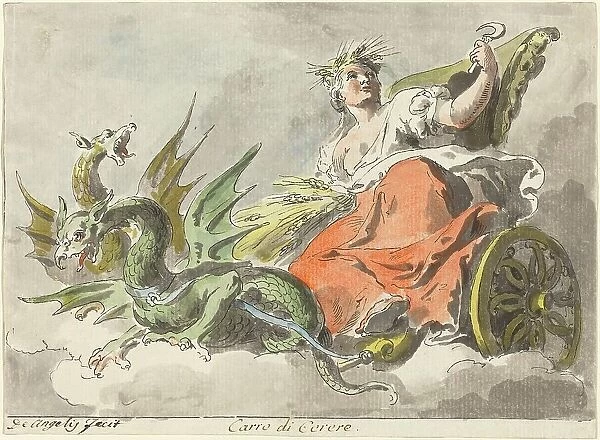 Carro di Cerere (Chariot of Ceres). Creator: Pietro de Angelis