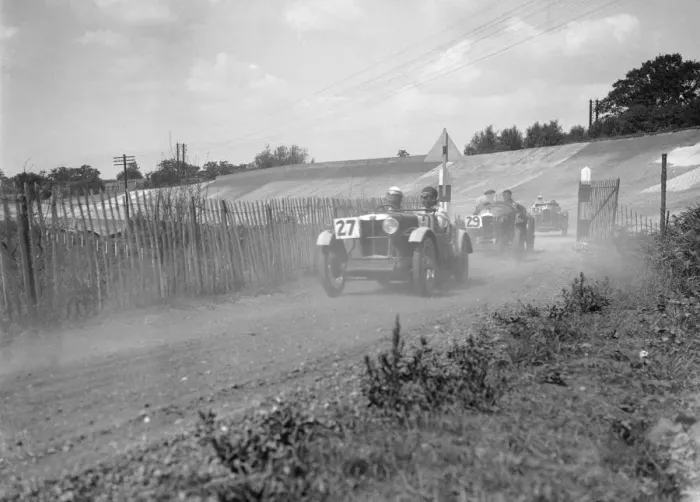 Framed Print : Cars competing at the JCC Members Day, Brooklands, 5 July 1930. Artist: Bill Brunell Framed Print : Cars competing at the JCC Members Day, Brooklands, 5 July 1930. Artist: Bill Brunell