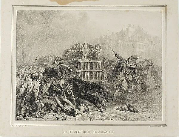 The Last Cart, 1835. Creator: Auguste Raffet