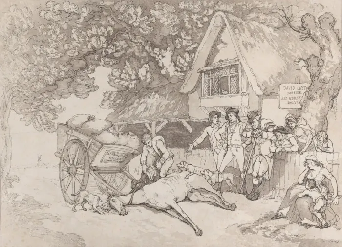 Framed Print : The Cart Horse (from The Life of a Racehorse, or The High-Mettled Racer), July 20 Framed Print : The Cart Horse (from The Life of a Racehorse, or The High-Mettled Racer), July 20