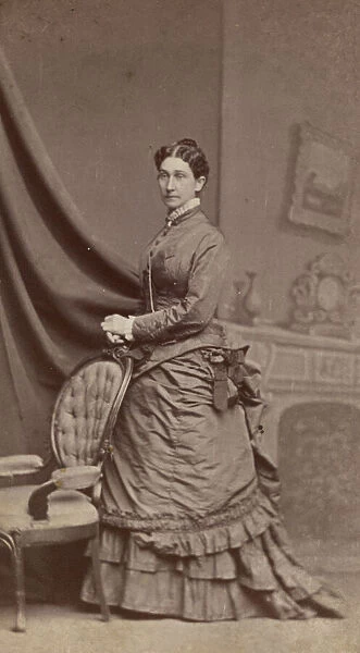 Carte-de-visite portrait of Anna M. Stanton, 1869-1877. Creator