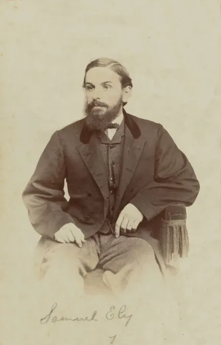 Framed Print : Carte-de-visite portrait of Samuel Ely, 1862-1869. Creator: Henry C. Phillips Framed Print : Carte-de-visite portrait of Samuel Ely, 1862-1869. Creator: Henry C. Phillips