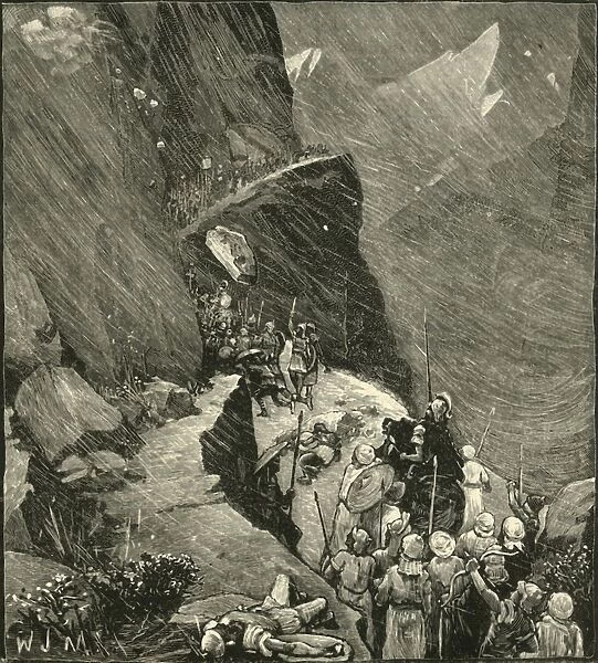 The Carthaginians Crossing The Alps, 1890. Creator: Unknown