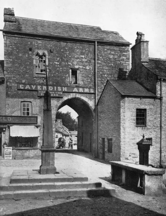 Framed Print : Cartmel Priory Gatehouse, Cartmel, Cumbria, 1924-1926. Artist: Valentine & Sons Framed Print : Cartmel Priory Gatehouse, Cartmel, Cumbria, 1924-1926. Artist: Valentine & Sons