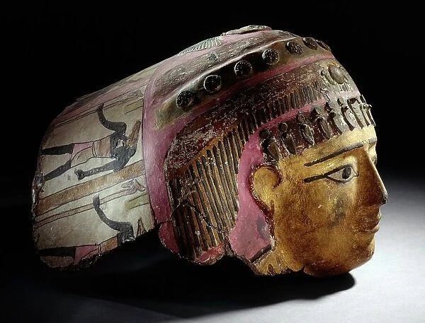Cartonnage Mask, 2nd century AD. Creator: Unknown