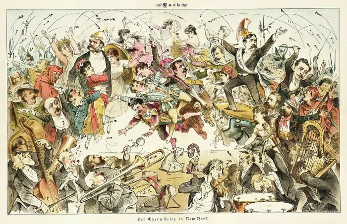 Framed Print : Cartoon from Puck, between 1880 and 1889. Creators: Joseph Keppler, Bernhard Gillam Framed Print : Cartoon from Puck, between 1880 and 1889. Creators: Joseph Keppler, Bernhard Gillam