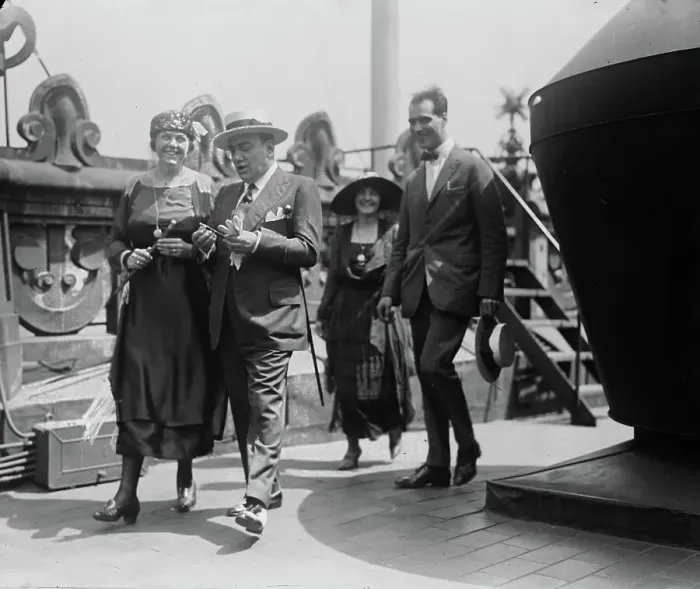 Framed Print : Caruso bridal party, between c1915 and c1920. Creator: Bain News Service