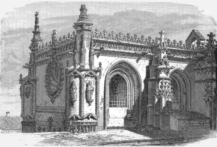 Framed Print : The Casa do Capitulo; Excursions near Lisbon, 1875. Creator: Unknown Framed Print : The Casa do Capitulo; Excursions near Lisbon, 1875. Creator: Unknown