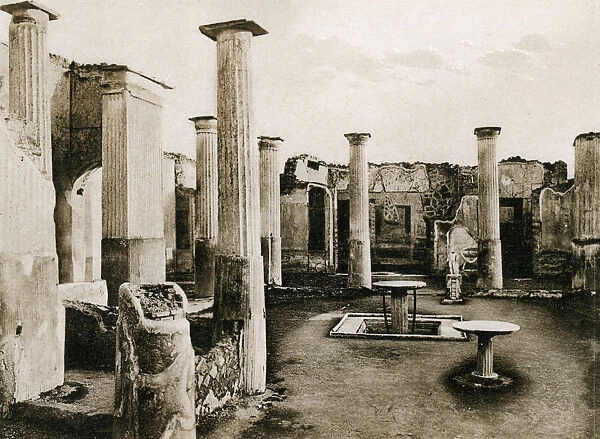 Casa di Marco Olconio, Pompeii, Italy, c1900s