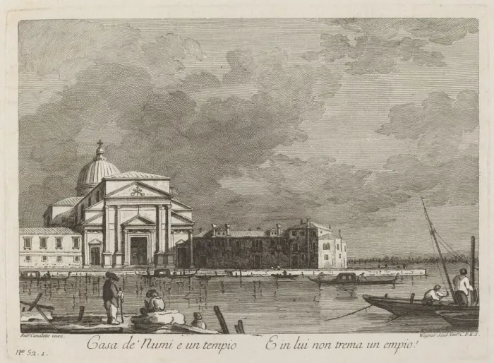 Framed Print : Casa de Numi, c. 1760. Creator: Joseph Wagner Framed Print : Casa de Numi, c. 1760. Creator: Joseph Wagner