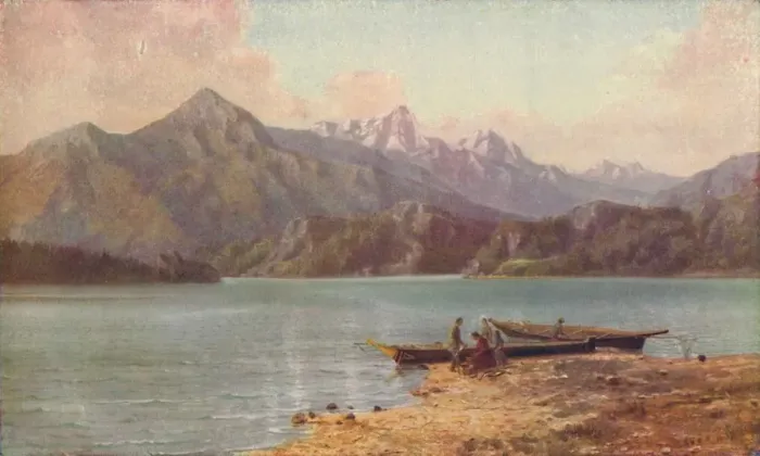 Framed Print : The Cascade Mountains, 1916. Artist: Martin Mower Framed Print : The Cascade Mountains, 1916. Artist: Martin Mower