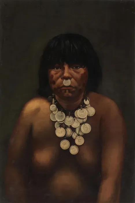 Framed Print : Cashivo Woman, ca. 1890-1892. Creator: Unknown Framed Print : Cashivo Woman, ca. 1890-1892. Creator: Unknown
