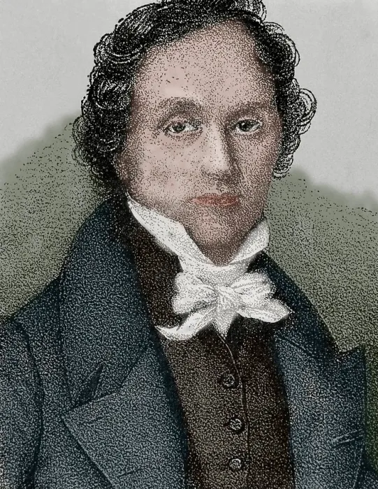 Framed Print : Casimir Delavigne (1793-1843), French poet and dramatist. Creator: Unknown Framed Print : Casimir Delavigne (1793-1843), French poet and dramatist. Creator: Unknown